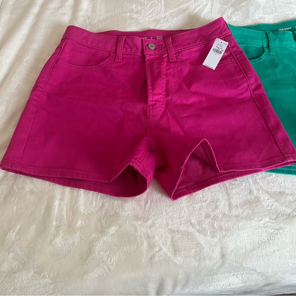 Old Navy shorts high-rise wow